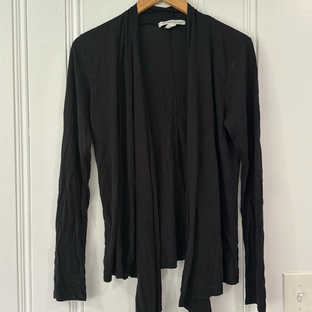 Kenneth Cole Stretchy Wrap top